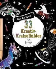 Die besten 33 Kreativ-Kratzelbilder für Jungs  9783743207363