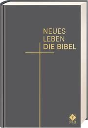 Die Bibel - Neues Leben: Taschenausgabe, Leder, Grau  9783417257533