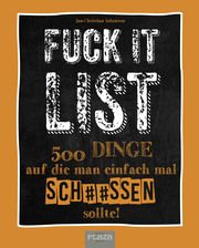 Die Fuck It List Scheuren, (Jan-Christian) 9783966641333
