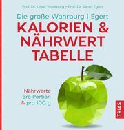 Die große Wahrburg/Egert Kalorien-&-Nährwerttabelle Wahrburg, Ursel (Prof. Dr.)/Egert, Sarah (Prof. Dr.) 9783432117201