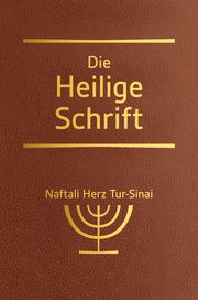 Die Heilige Schrift Tur-Sinai, Naftali Herz 9783417020113