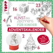 Die Kunst des Zeichnens für Kinder Adventskalender Keck, Gecko 9783735890016