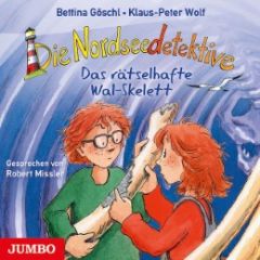 Die Nordseedetektive 3 - Das rätselhafte Wal-Skelett Göschl, Bettina/Wolf, Klaus-Peter 9783833735349