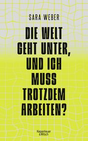 Die Welt geht unter, und ich muss trotzdem arbeiten? Weber, Sara 9783462004151