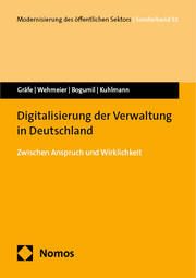 Digitalisierung der Verwaltung in Deutschland Gräfe, Philipp/Wehmeier, Liz Marla/Bogumil, Jörg u a 9783756017041