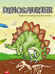 Dinosaurier Malblock  9783849410179