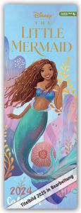 Disney - The Little Mermaid - Die kleine Meerjungfrau 2025 - Slimline-Kalender  9781835271414