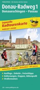 Donau-Radweg 1, Donaueschingen - Passau  9783899202359