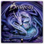 Dragons by Anne Stokes - Drachen von Anne Stokes 2025  9781835620090