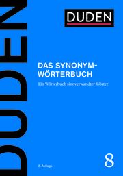 Duden - Das Synonymwörterbuch Dudenredaktion 9783411040889