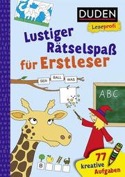 Duden Leseprofi - Lustiger Rätselspaß für Erstleser Nahrgang, Frauke 9783737336413