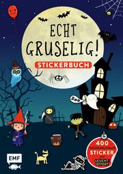 Echt gruselig! Das Stickerbuch: über 200 Sticker - mit LEUCHT-Effekt  9783745900927