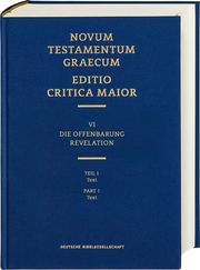 ECM VI/1. Offenbarung. Text Institut für Neutestamentliche Textforschung Münster/Martin Karrer 9783438056191