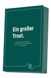 Ein großer Trost - Faltkarten-Set Eva Jung 4250454730015