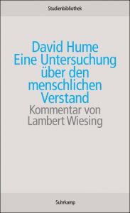 Eine Untersuchung über den menschlichen Verstand Hume, David 9783518270059