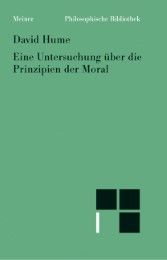 Eine Untersuchung über die Prinzipien der Moral Hume, David 9783787313556