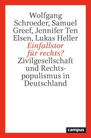 Einfallstor für rechts? Schroeder, Wolfgang/Greef, Samuel/Ten Elsen, Jennifer u a 9783593515007