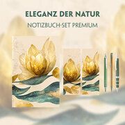 Eleganz der Natur Schreibset Premium im majestätischen Blütentraum-Design  9783991128120