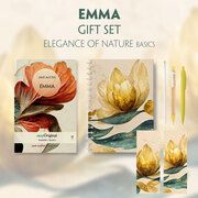 Emma (with audio-online) Readable Classics Geschenkset + Eleganz der Natur Schreibset Basics Austen, Jane 9783991680802