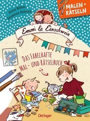 Emmi & Einschwein - Das fabelhafte Mal- und Rätselbuch Böhm, Anna 9783751203210