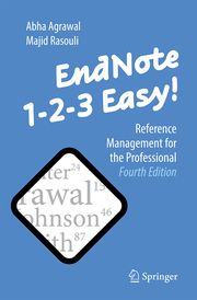 EndNote 1-2-3 Easy! Agrawal, Abha/Rasouli, Majid 9783031619953