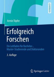 Erfolgreich Forschen Töpfer, Armin 9783642341687