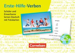 Erste-Hilfe-Verben: Schüler und Erwachsene lernen Deutsch mit Fotokarten  9783589150236