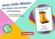Erste-Hilfe-Wörter: Kita-Kinder lernen Deutsch mit Fotokarten  9783834650917