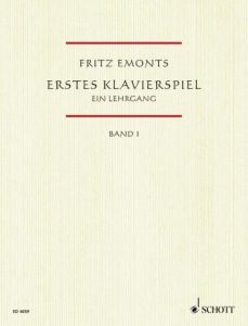 Erstes Klavierspiel 1 Emonts, Fritz 9783795751913