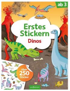 Erstes Stickern - Dinos Sebastian Coenen 9783845821719