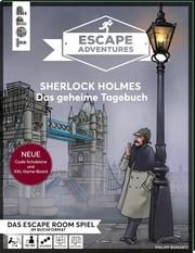 Escape Adventures - Sherlock Holmes: Das geheime Tagebuch (NEUE Codeschablone für mehr Rätselspaß) Autorenteam Pfeffermind 9783772449956