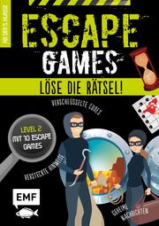 Escape Games - Löse die Rätsel! - Level 2 mit 10 Escape Games ab 10 Jahren Monhard, Mallory 9783960936183