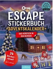 Escape-Stickerbuch - Adventskalender - Das Versteck in den Bergen Kiefer, Philip 9783845854243