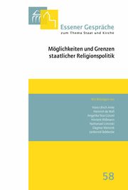 Essener Gespräche zum Thema Staat und Kirche 58 Arnd Uhle/Judith Wolf 9783402105863