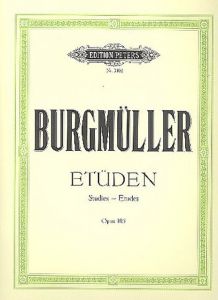 Etüden für Klavier op. 105 Burgmüller, Friedrich 9790014013998