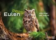 Eulen - Wächter der Nacht - 2025 - Kalender DIN A2  9783986733940