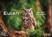 Eulen - Wächter der Nacht - 2025 - Kalender DIN A3  9783986733957