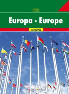 Europa, Autoatlas 1:800.000 Freytag-Berndt und Artaria KG 9783707917703