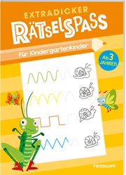 Extradicker Rätselspaß für Kindergartenkinder Nadja Schwendemann/Johannes Blendinger/Ute Haller u a 9783788641726