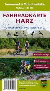 Fahrradkarte Harz  9783945974278