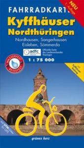 Fahrradkarte Südharz, Kyffhäuser Lutz Gebhardt 9783866360891