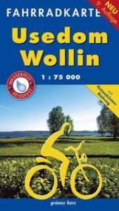 Fahrradkarte Usedom, Wollin Lutz Gebhardt 9783866360815