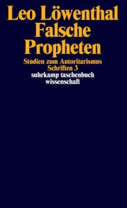 Falsche Propheten Löwenthal, Leo 9783518285039