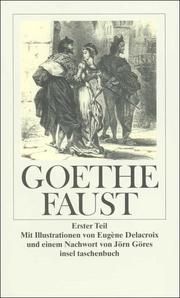 Faust - Erster Teil Goethe, Johann Wolfgang 9783458317500