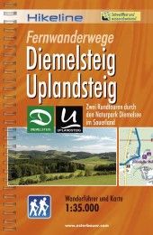 Fernwanderwege Diemelsteig Uplandsteig Malecha, Sabine/Lutz, Joachim 9783850005210