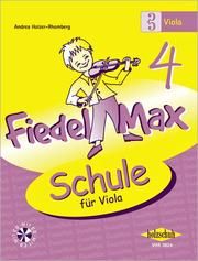 Fiedel-Max 4 Viola Holzer-Rhomberg, Andrea 9783940069191