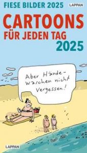 Fiese Bilder Cartoons für jeden Tag 2025: Tageskalender  9783830321361