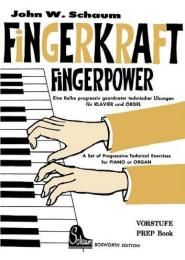 Fingerkraft Vorstufe/Fingerpower Prep Book Schaum, John W 9783936026962