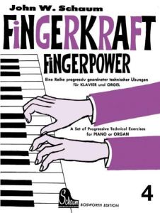 Fingerkraft/Fingerpower 4 Schaum, John W 9783920127538