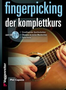 Fingerpicking - Der Komplettkurs Capone, Phil 9783802408588